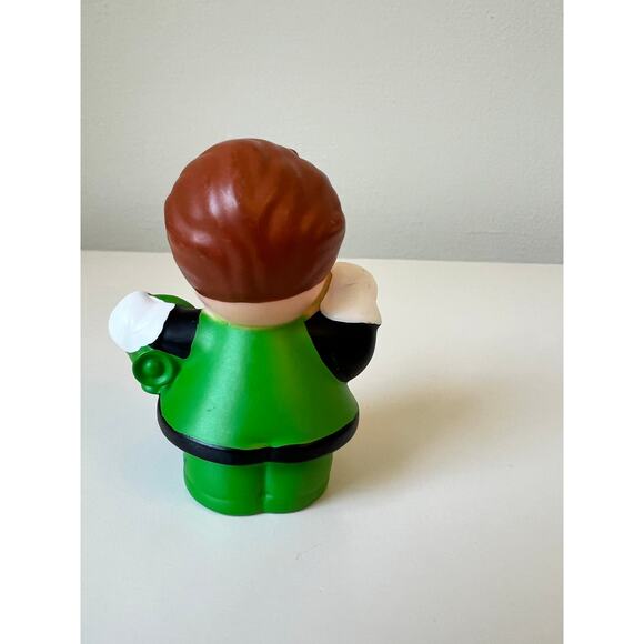 Fisher-Price Little People Green Lantern Figure Super Hero DC Comics 2011 Mattel - Picture 3 of 5